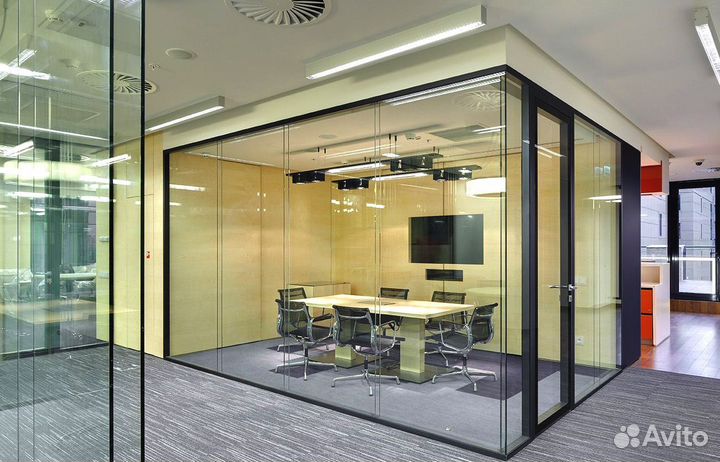 Перегородка стекло