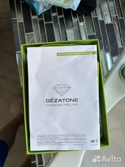 Gezatone аппарат для алмазной дермабразии лица