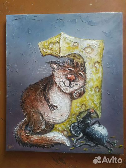 Картина маслом на холсте