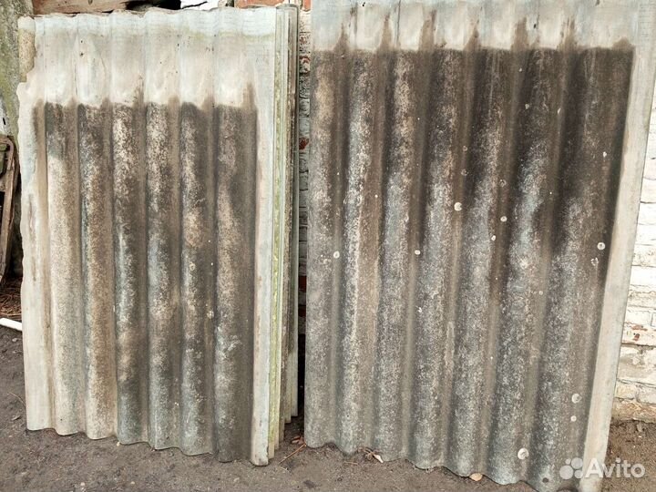 Шифер волновой бу