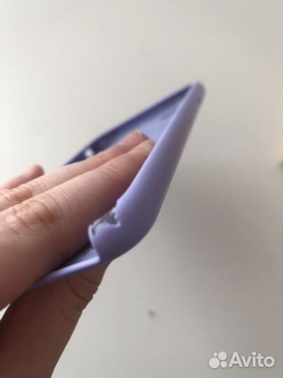 Фиолетовый чехол на 7 айфон