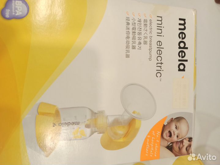 Молокоотсос электрический medela mini