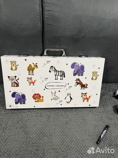 Набор для рисования в чемоданчике детский