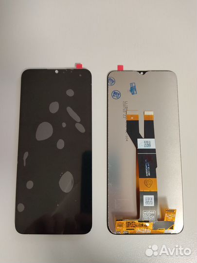 Дисплей с сенсором Realme C11 2021, черный