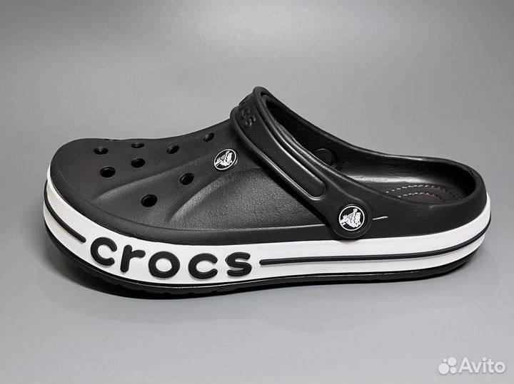 Crocs сабо мужские черные