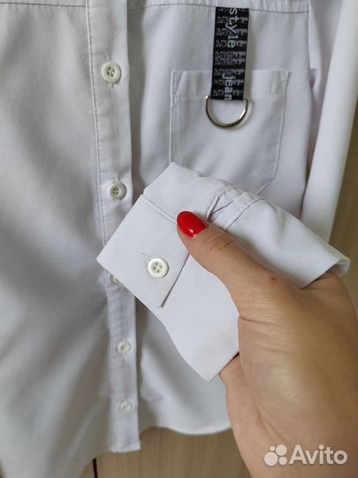 Школьная блузка для девочки 140