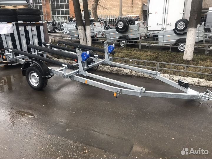 Прицеп для двух гидроциклов юао