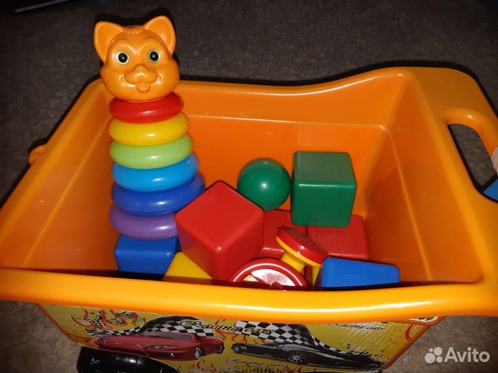 Тележка для игрушек