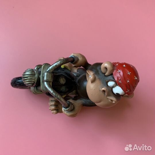 Статуэтка Обезьяна на мото