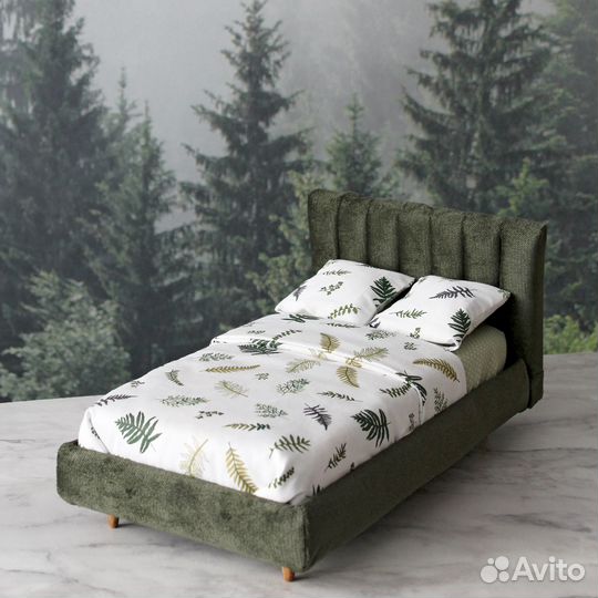 Мягкая кровать для барби