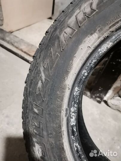 Bridgestone Blizzak Ice 175/80 R15