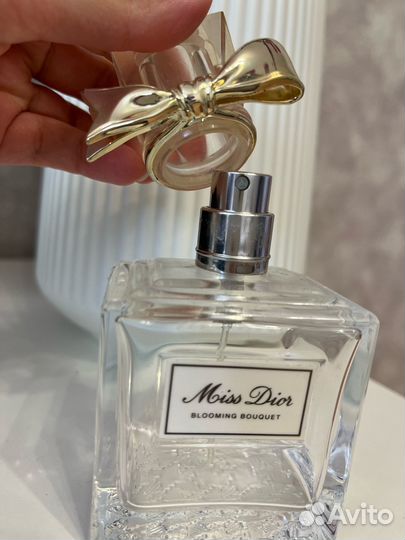 Пустой флакон от духов Miss Dior Blooming Bouquet