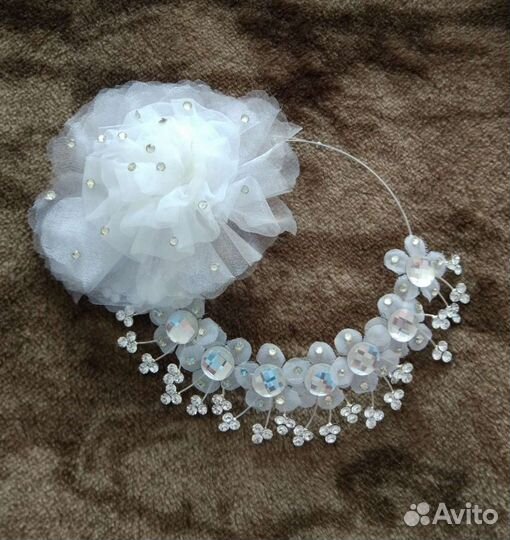 Подвязка и колье на свадьбу
