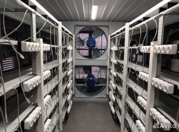 Майнинг отель ферма