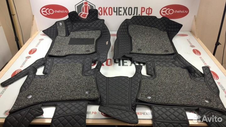 3D Коврики Lexus Салон Багажник из Экокожи