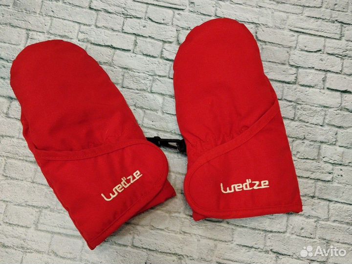 Варежки на 3-4 года