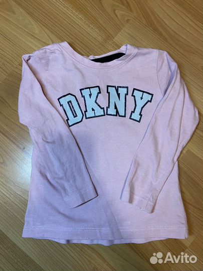 Оригинал Лонгслив водолазка для девочки dkny 86/92