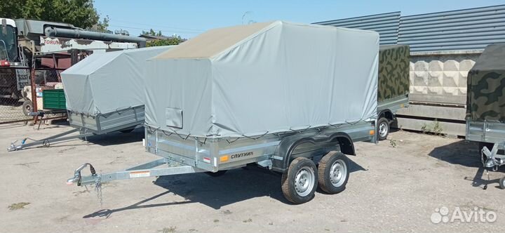 Легковой двухосный прицеп 