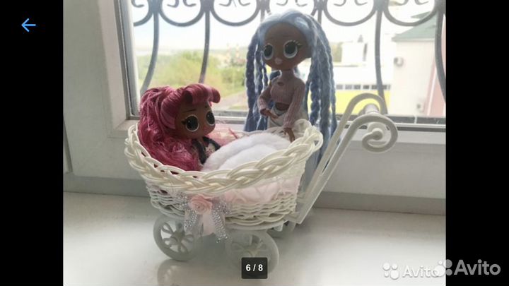Коляска для кукол LOL
