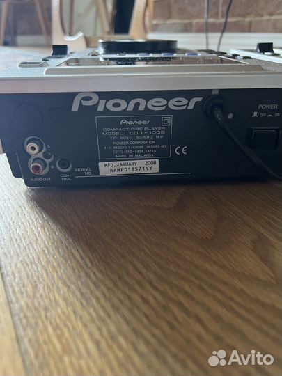 Pioneer CDJ-100S CD проигрыватель, б/у, 2 шт
