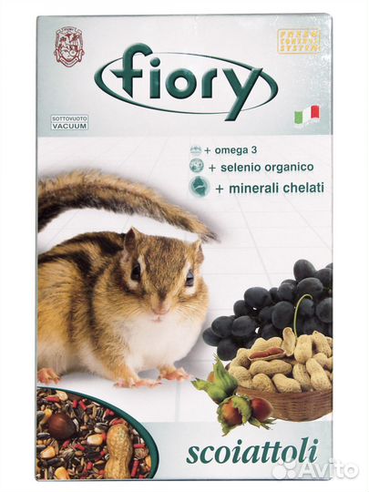 Корм Fiory Scoiattoli для белок 850 г