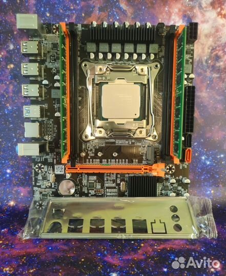 Комплект X99 2011v3 + Xeon 2630v3 + 16/32Gb DDR4