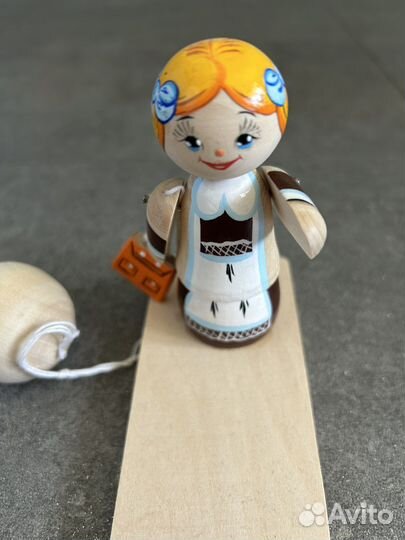 Богородская деревянная игрушка
