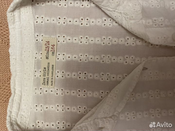 Рубашка для девочки zara