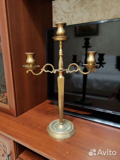 Подсвечник бронза