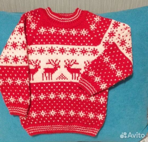 Детский пуловер