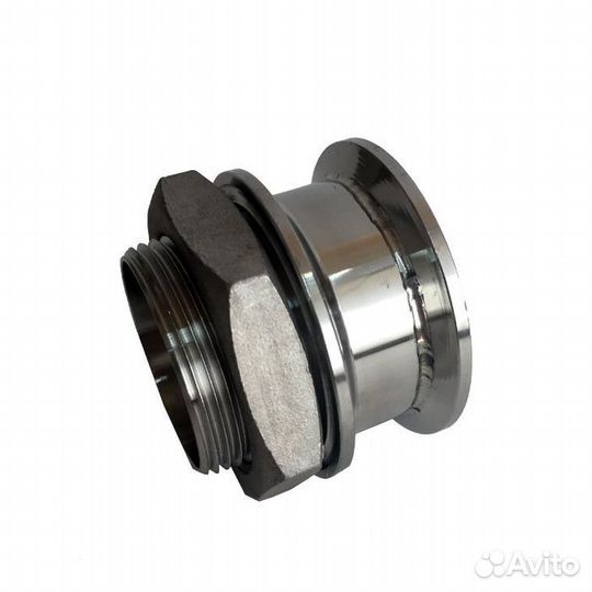 Врезка в куб на 1,5 дюйма (резьбовая с гайкой)