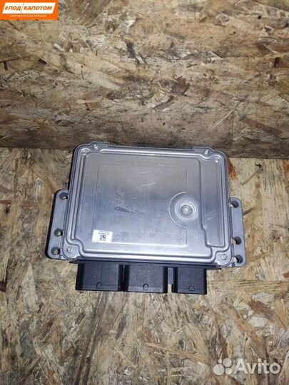 Блок управления двигателем Peugeot 9666325380