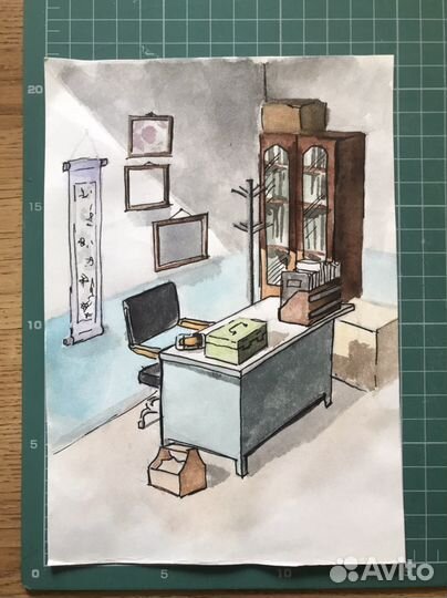 Акварельные зарисовки (маленький формат)