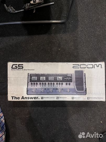 Гитарный процессор zoom G5