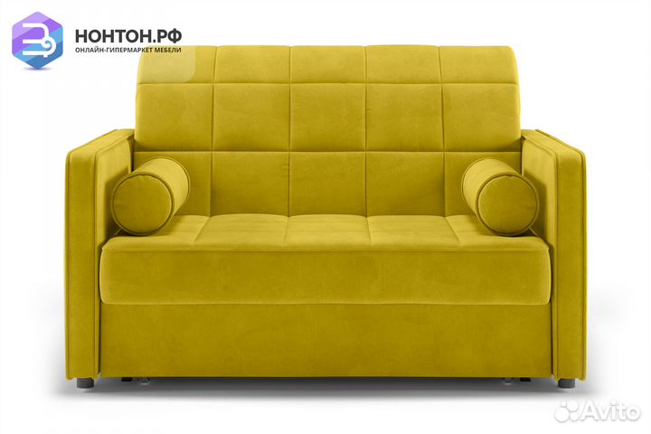Диван аккордеон Модо горчичный