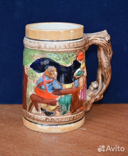 Пивная кружка. япония. высота 12 см