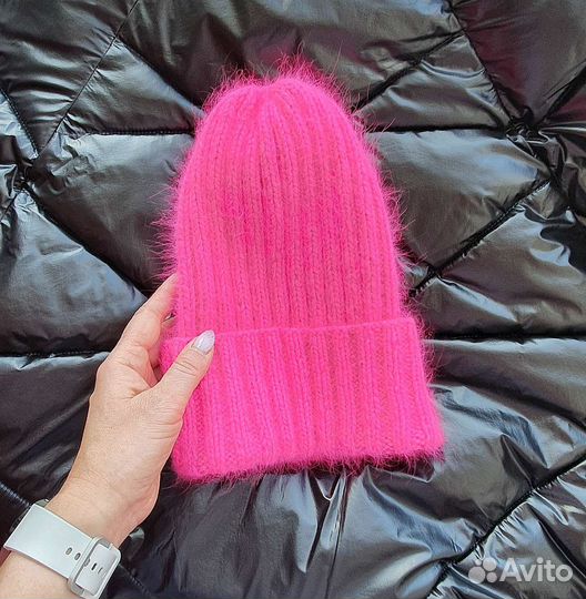 Шапки из ангоры ручной работы