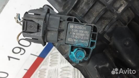 Впускной коллектор дизельный opel antara (BNT14BI0