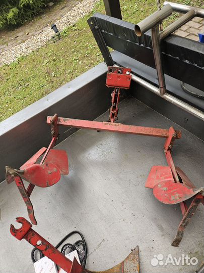 Мотоблок Нева+ прицеп