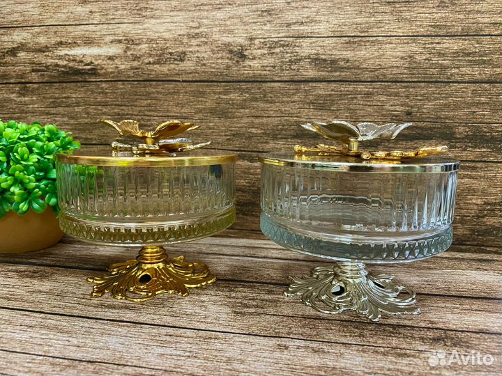 Конфетница на ножке, 250мл. Турция