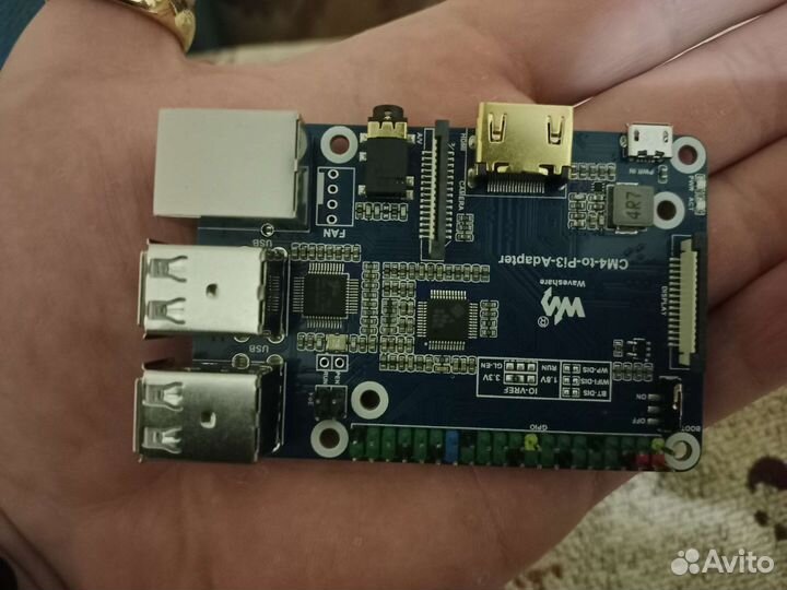 Плата CM4-to-pi3-Adapter