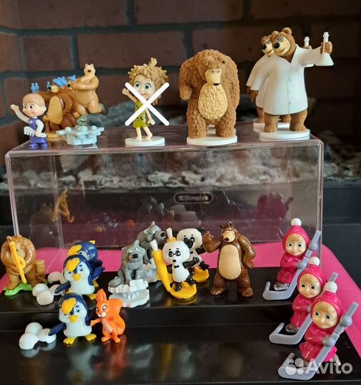 Фигурки Маша и Медведь Свит бокс Киндер Sweet box