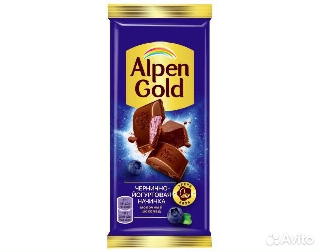 Шоколад alpen gold