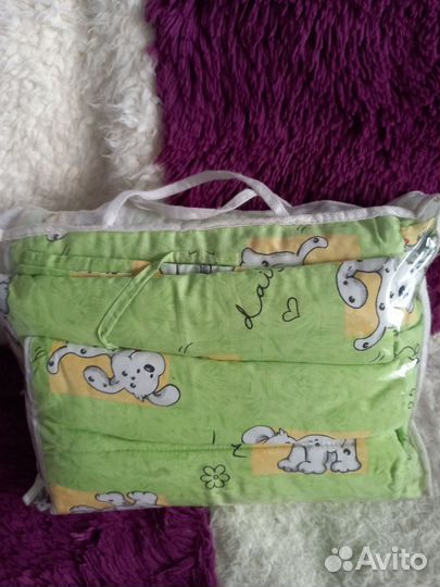 Одеялко в детскую кроватку