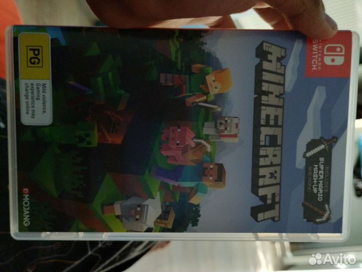 Игра Майнкрафт на Нинтендо свитч (картридж)