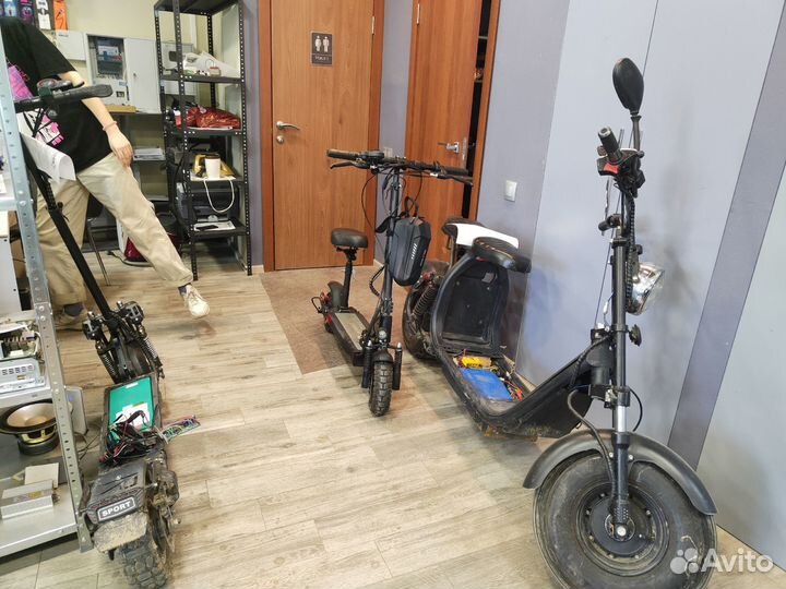 Ремонт электросамокатов и электротранспорта