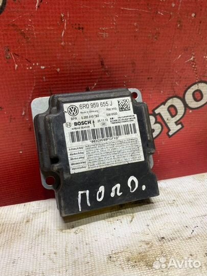 Блок управления SRS Volkswagen Polo 5 1.6