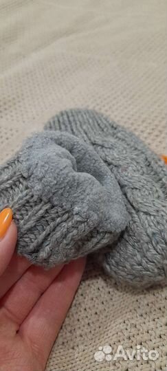Варежки зимние детские 2 года
