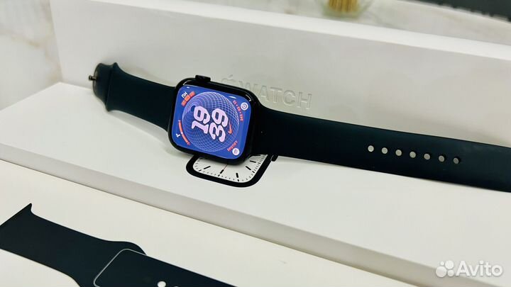 Отличные Apple Watch 7 45 mm Midnight