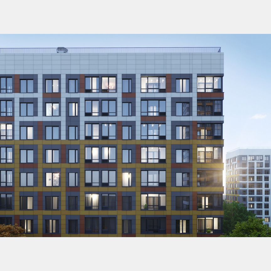 2-к. квартира, 97,2 м², 10/12 эт.